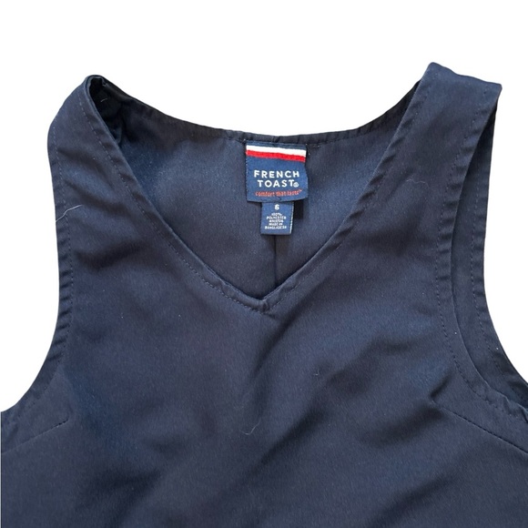 French Toast Girls' Double Buckle Navy Jumper Size 6 - Picture 4 of 6